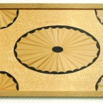 Fächer­ mit­ 28 Flöten ­und­ konkaven­ Eckfächer