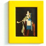 surreale­ Darstellung ­eines­­ Büroangestellten